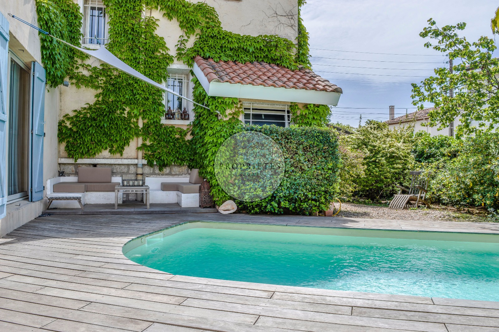 vente Frontignan village, Maison de charme avec piscine et garage