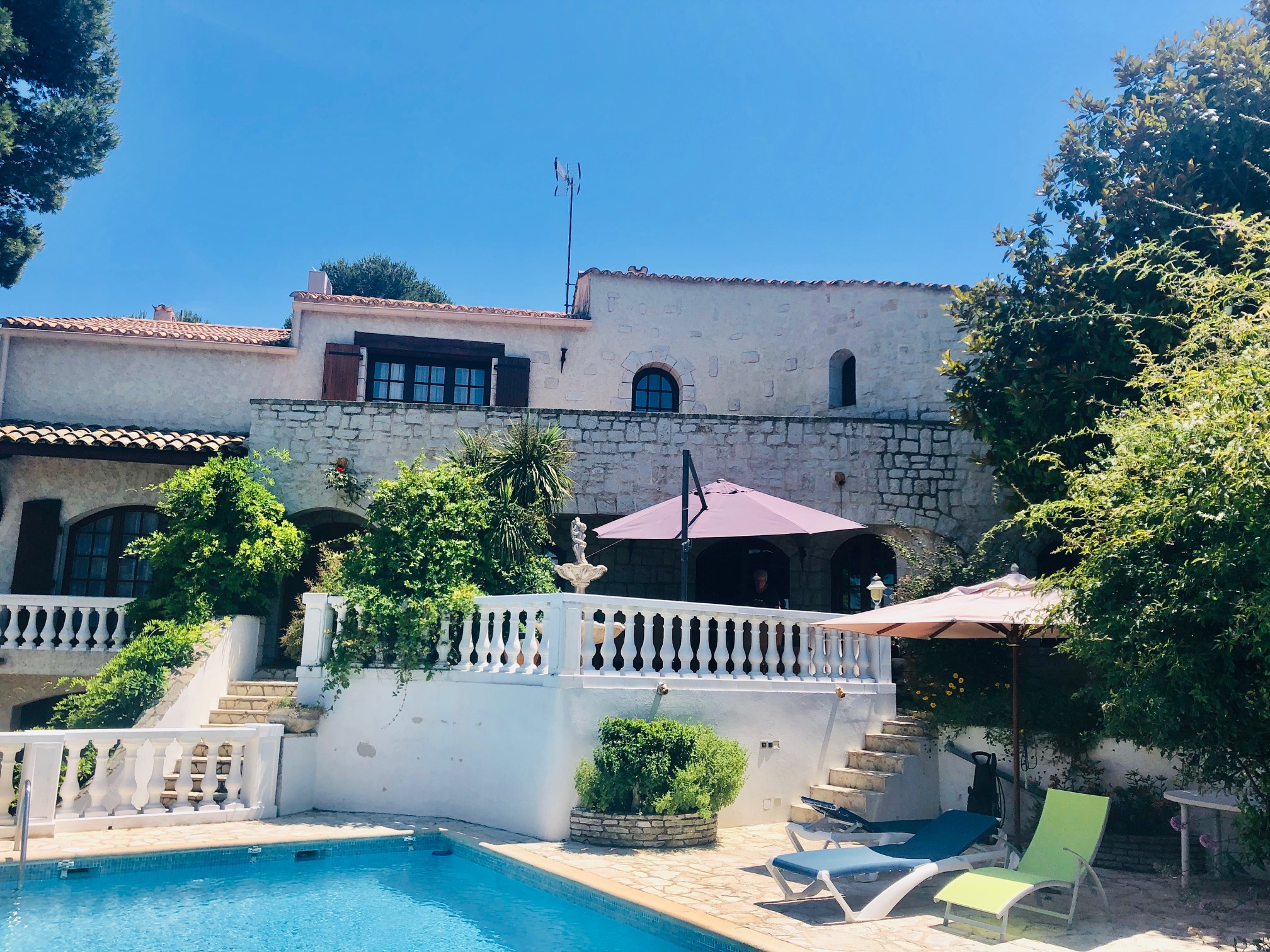 vente Mont Saint Clair à Sète, villa familiale avec piscine dominant ...